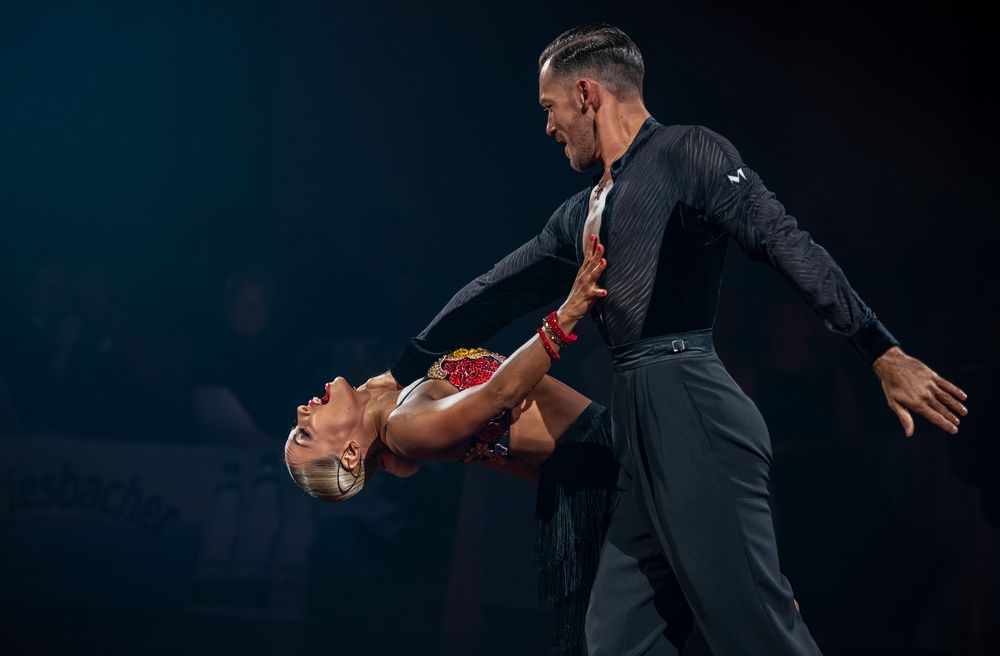 Klemen Prasnikar&Alexandra Averkieva bei der Samba