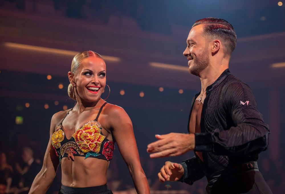 Klemen Prasnikar&Alexandra Averkieva bei der Samba