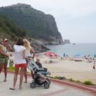 Kleopatra Strand und Burg von Alanya