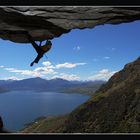 Klettergebiet bei Queenstown (Neuseeland)