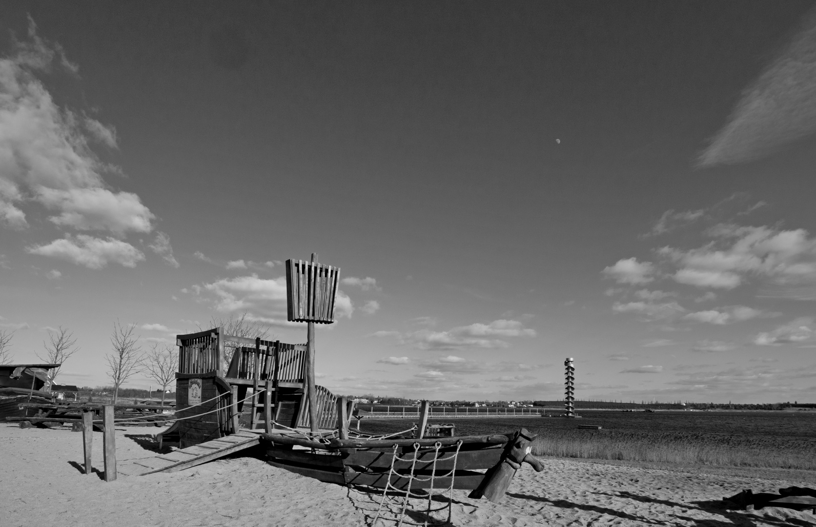 Klettergerät am Bernsteinsee