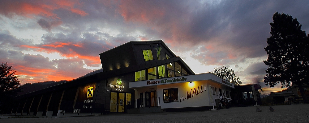 Kletterhalle- in Ehrwald / Tirol