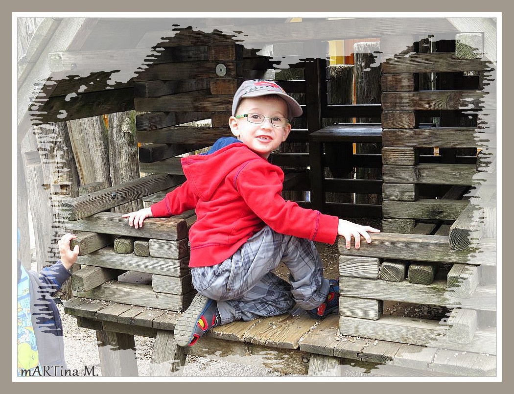 Klettermax im Eigenheim (mit Gedicht)