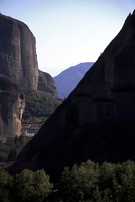 Klettern am Doupiani - Meteora