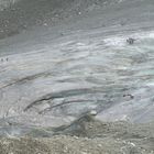 Klettern auf dem Gletscher