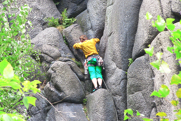 Klettern Göttingen Harz