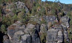 Klettern im Elbsandsteingebirge