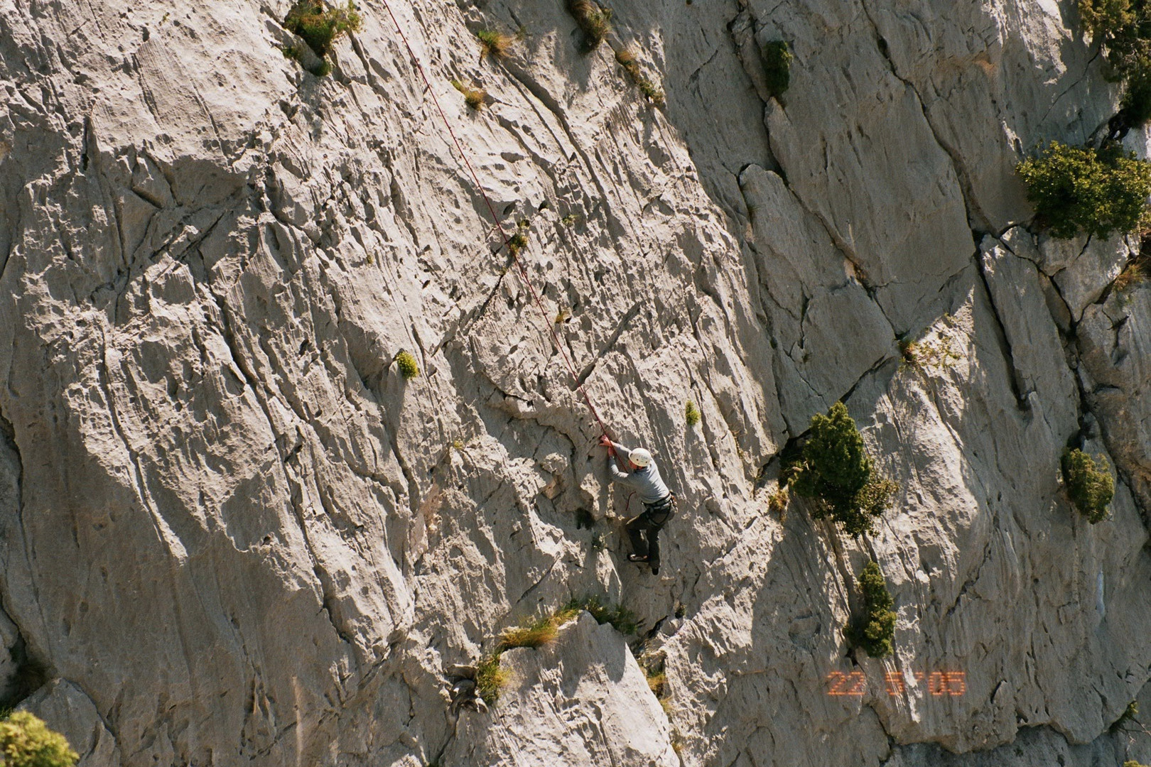 Klettern im Gorges du Verdon