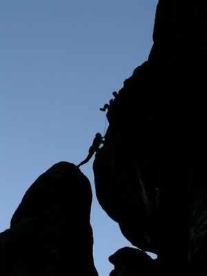Klettern in der Sächsischen Schweiz
