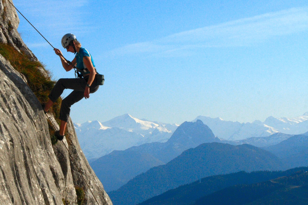 Klettern mit Tauernblick