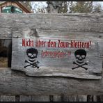 ...Klettern Verboten...