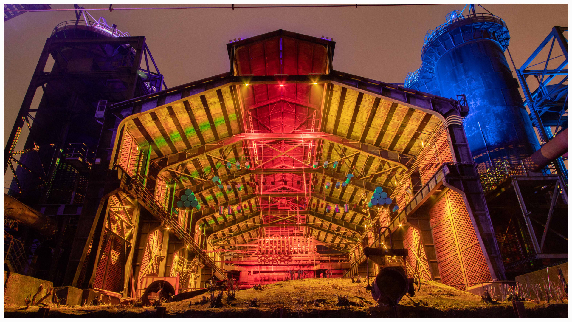 Kletterpark im Landschaftspark Duisburg