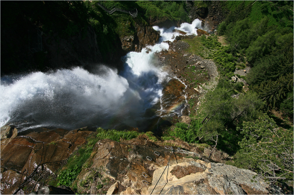 Klettersteig am Stuibenfall