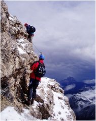 Klettersteig "Cesare Piazzetta" - Dolomiten 3