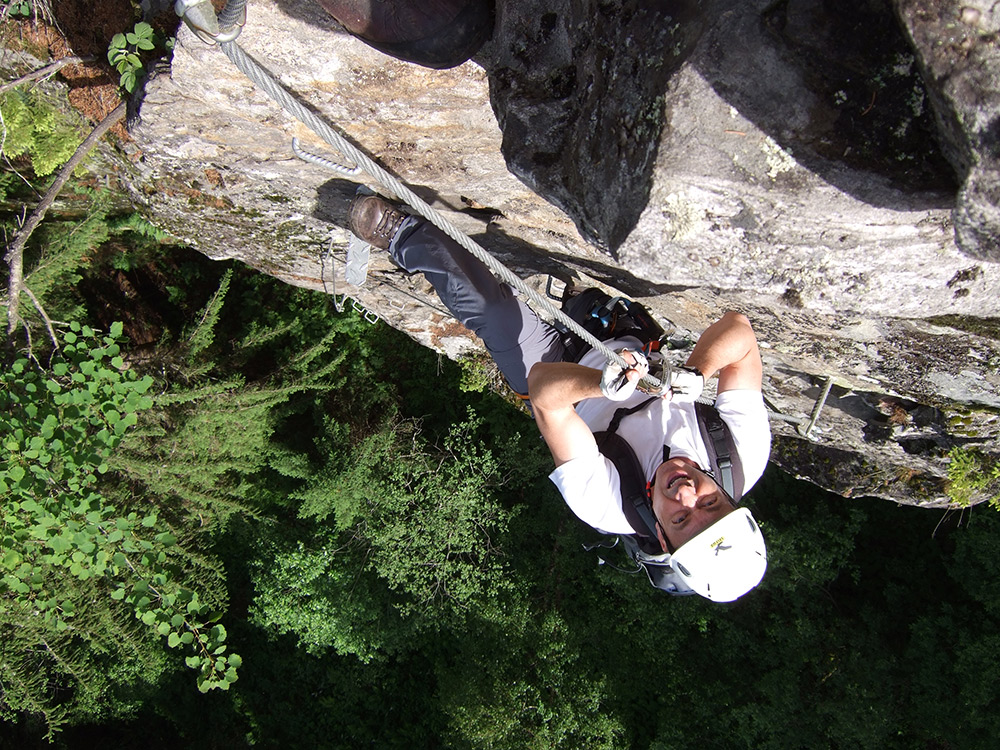 Klettersteig Ginzling Nasenwand II