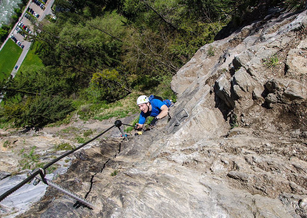 Klettersteig in Mayrhofen