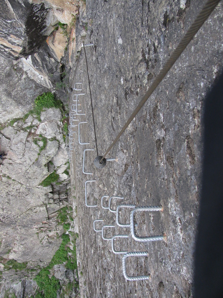 Klettersteig Pontresina.