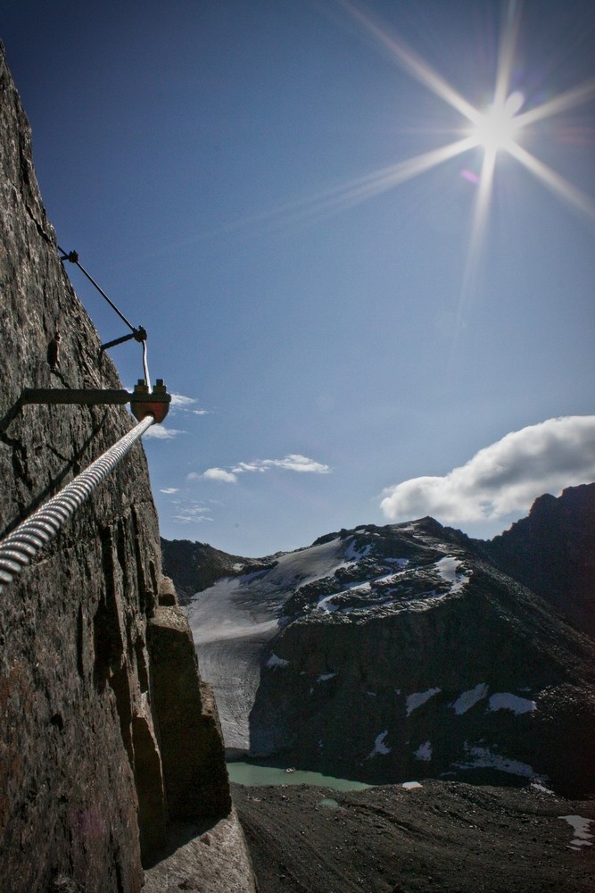 Klettersteig Tschenglser Hochwand 3375 m