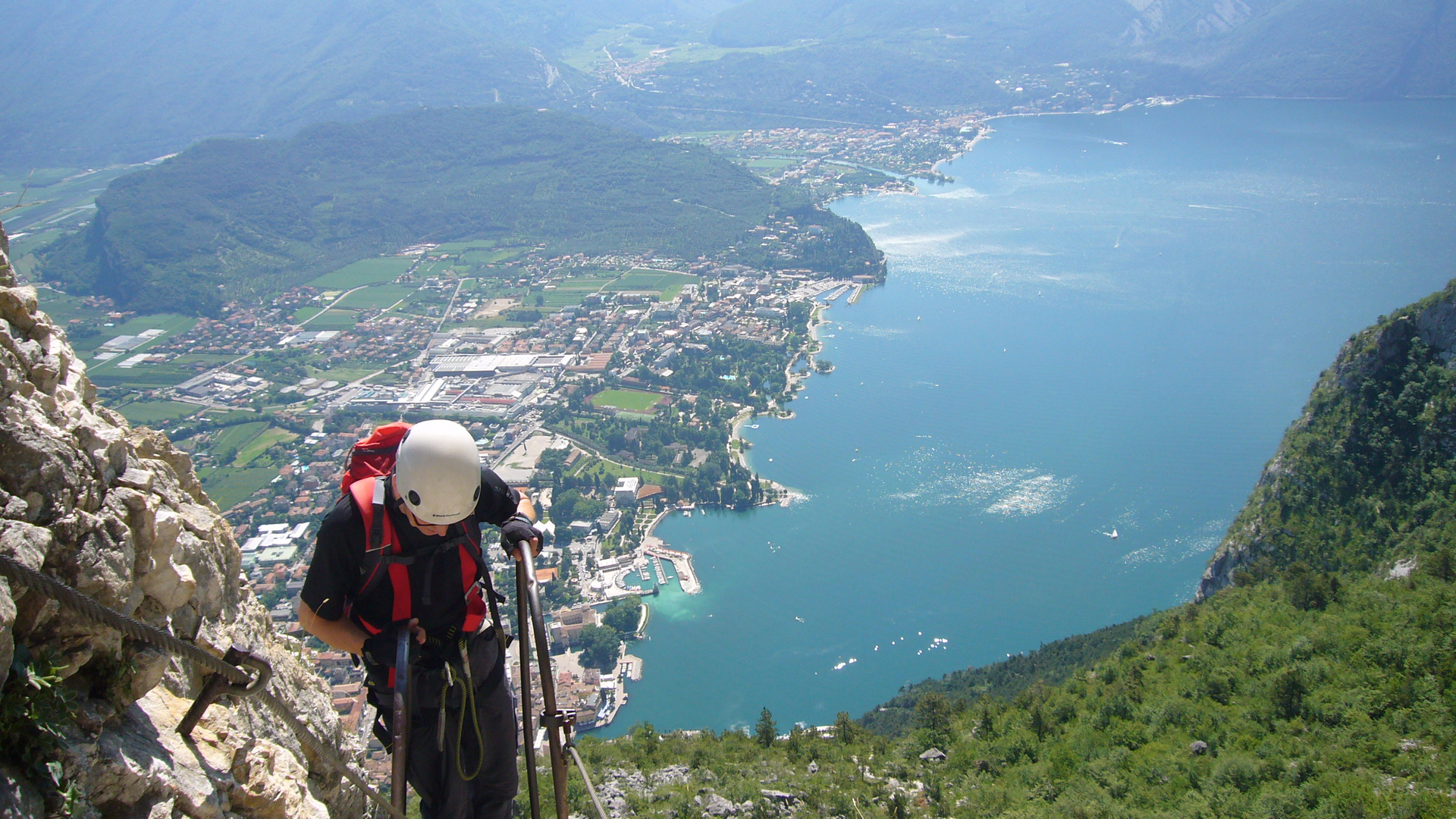 Klettersteig zum Cima Sat