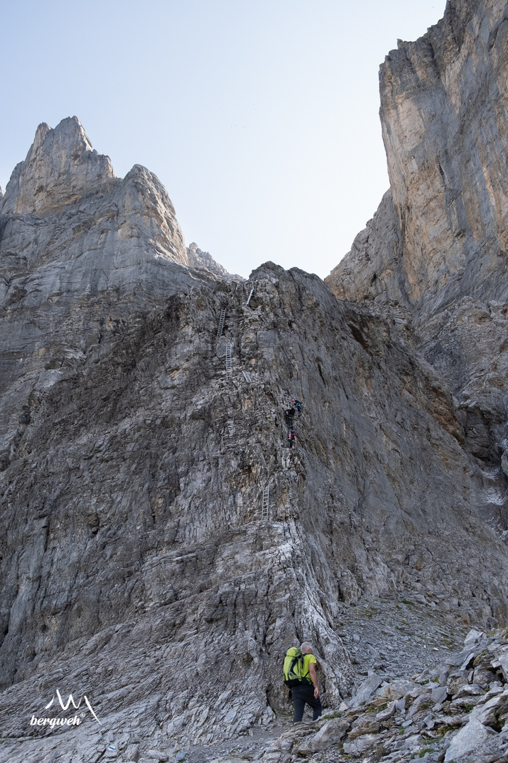 Klettersteige in unseren Alpen