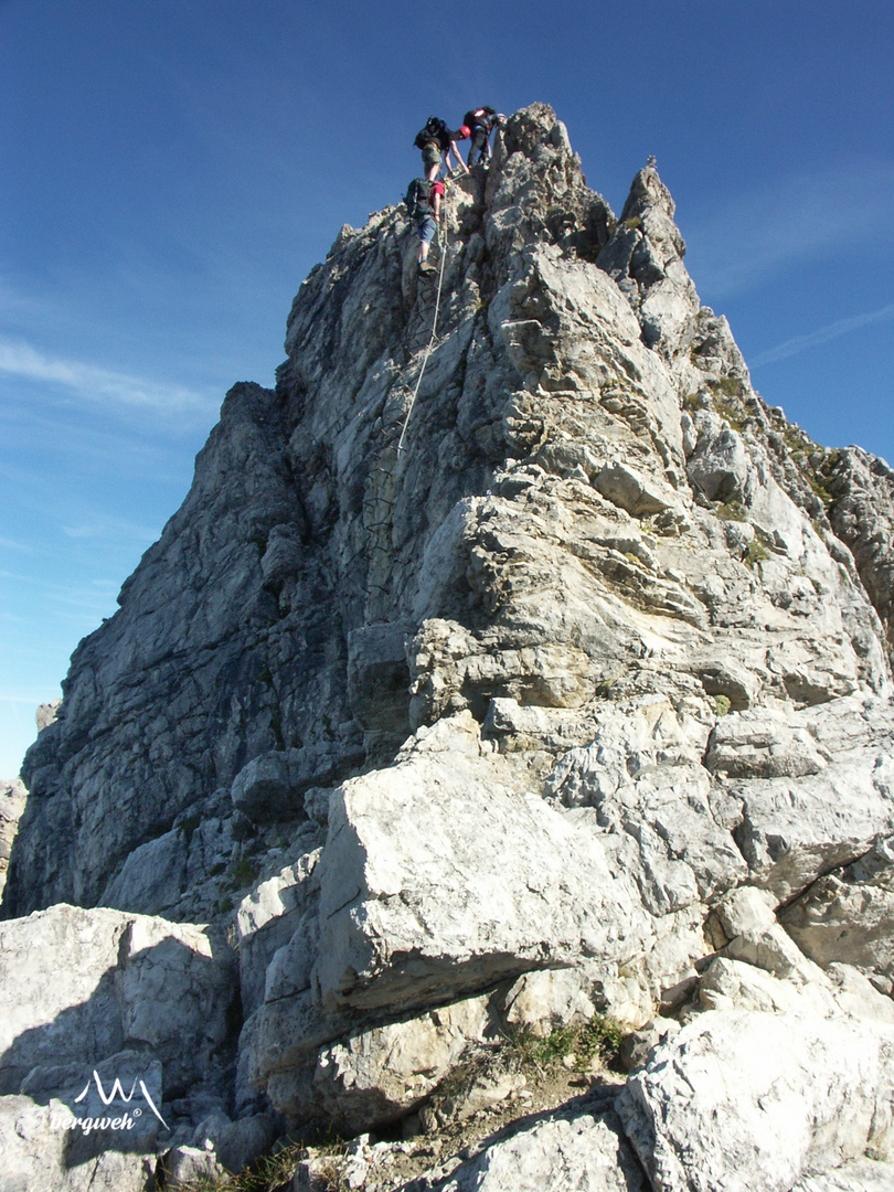 Klettersteige in unseren Alpen