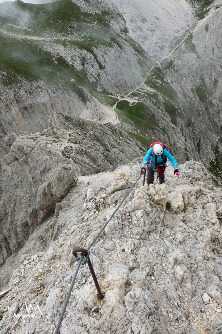 Klettersteige in unseren Alpen