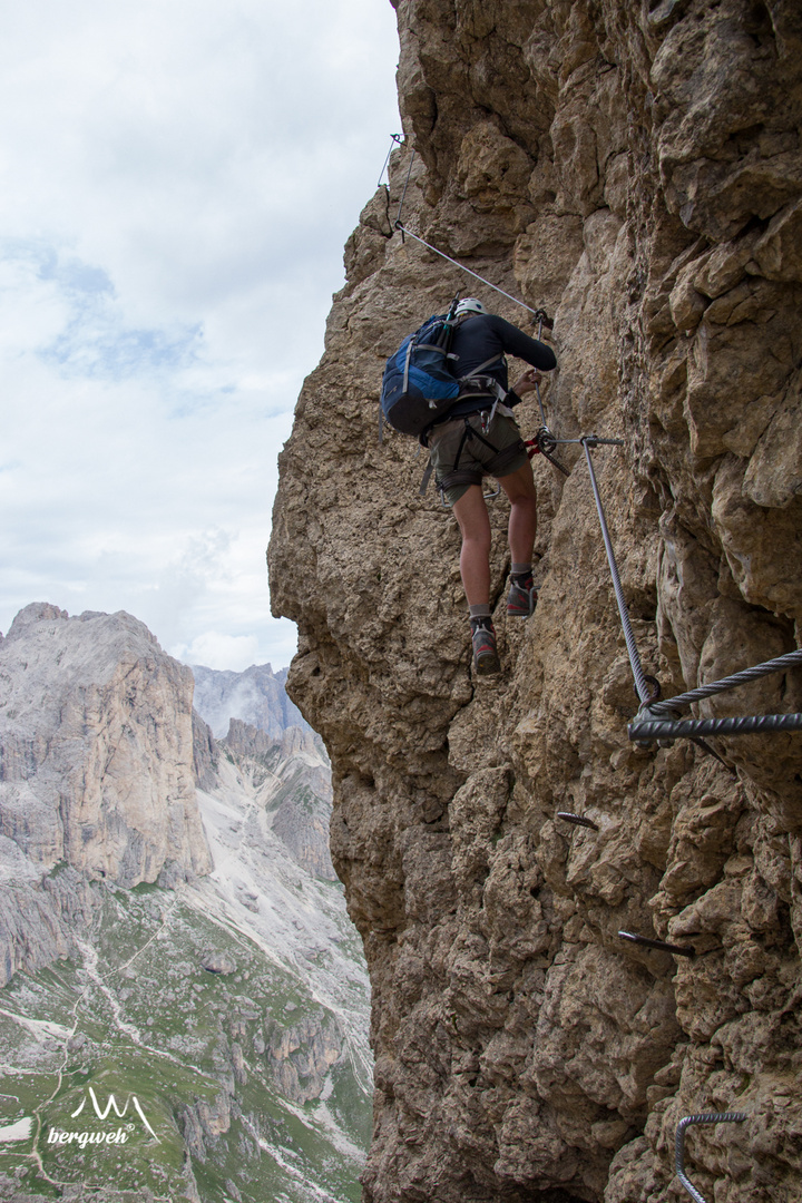 Klettersteige in unseren Alpen