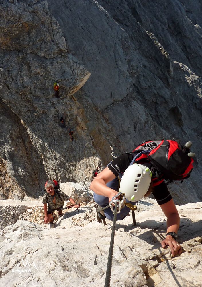 Klettersteige in unseren Alpen