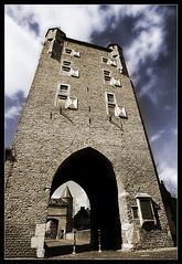 Klever Tor in falschen Farben