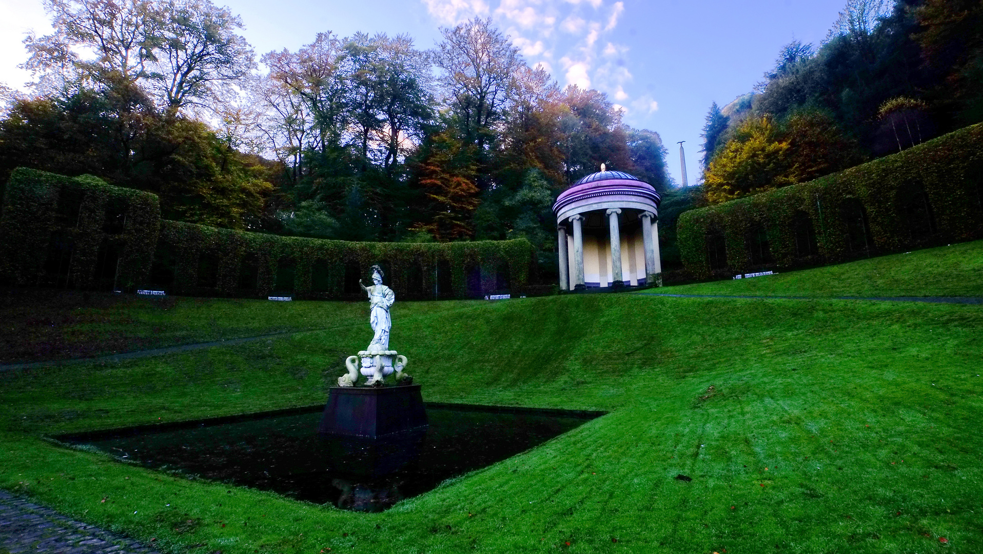 Kleves Barocke Gartenlandschaft nach Versailler Vorbild