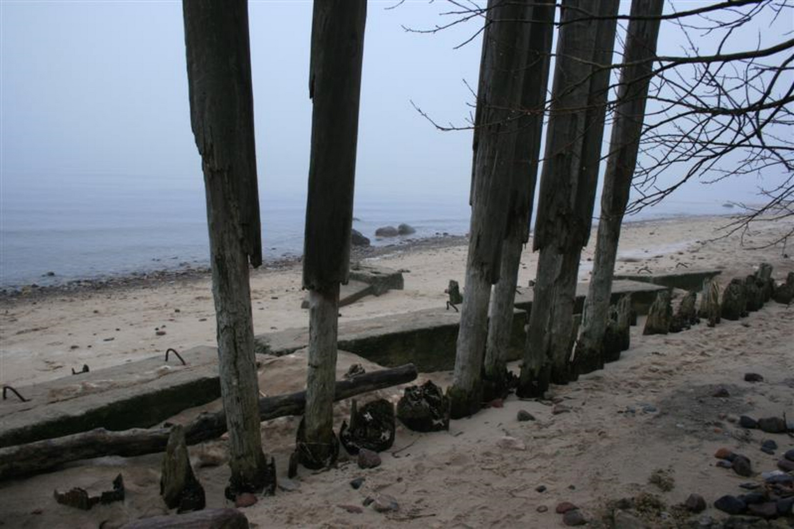 Kliffwächter, Strand von Mi&#281;dzyzdroje, Polen