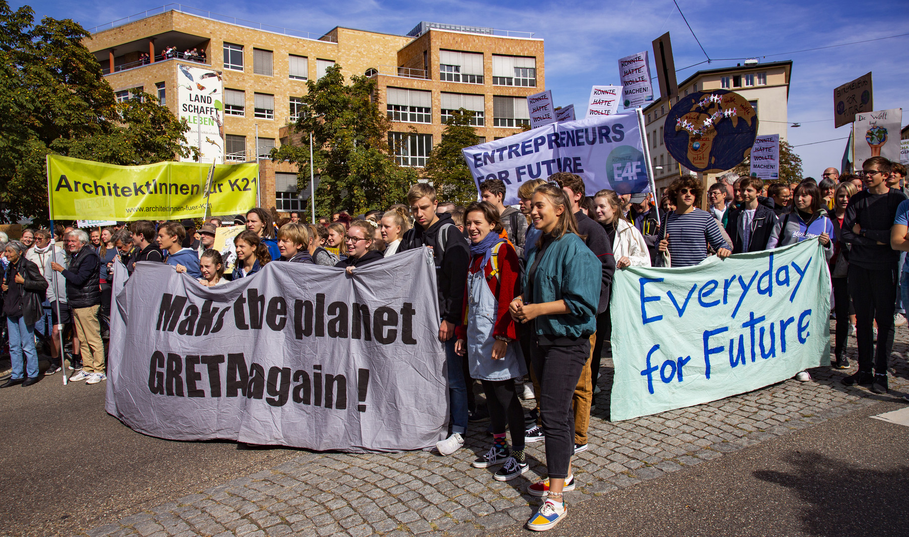 Klimastreik in Stuttgart