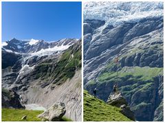 Klimawandel - es entstehen grosse Naturgefahren in den Alpen