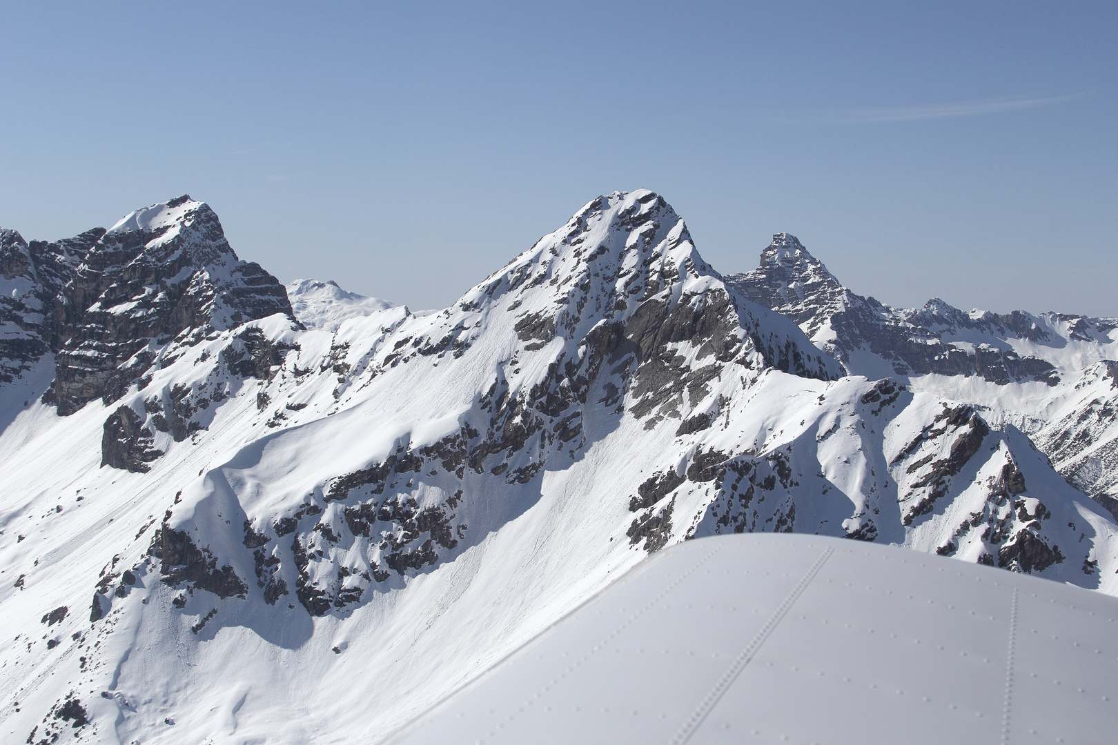 Klimmspitze und rechts der Hochvogel - BREEZER Aircraft - 31 3 2021