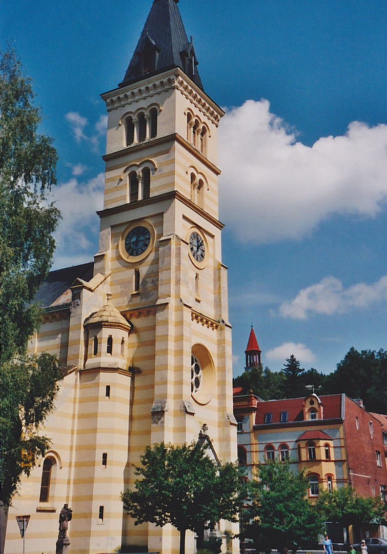 Klingelthal an der Grenze mit der Tschechien