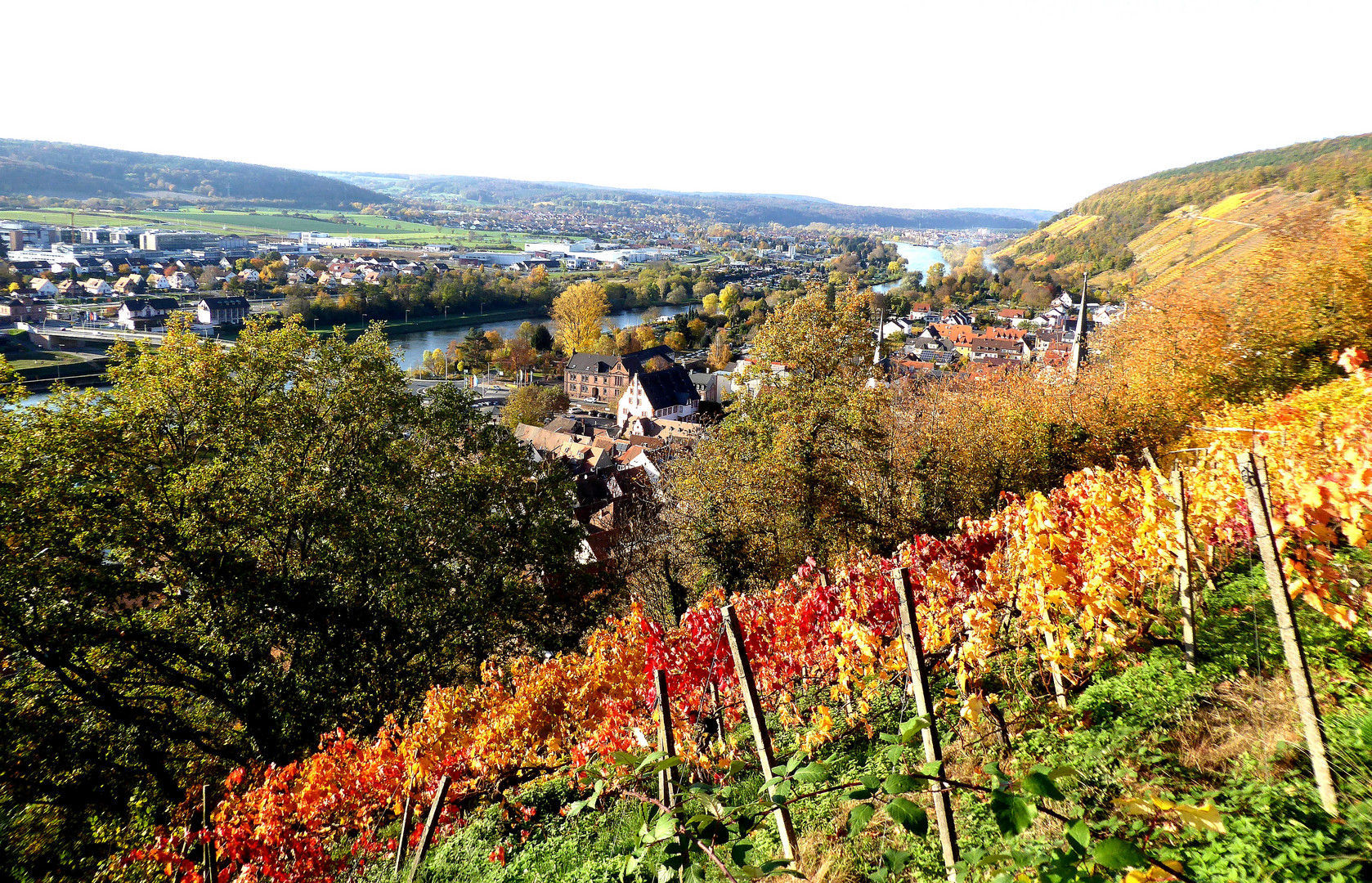 Klingenberg Landschaft Ende Oktober 2020