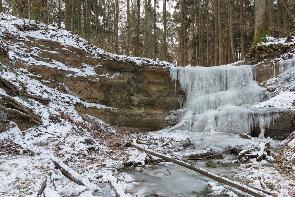 Klingender Wasserfall