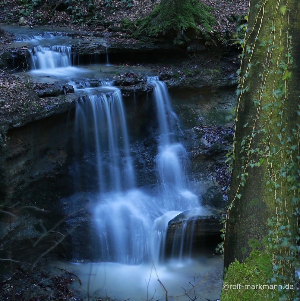 Klingender Wasserfall