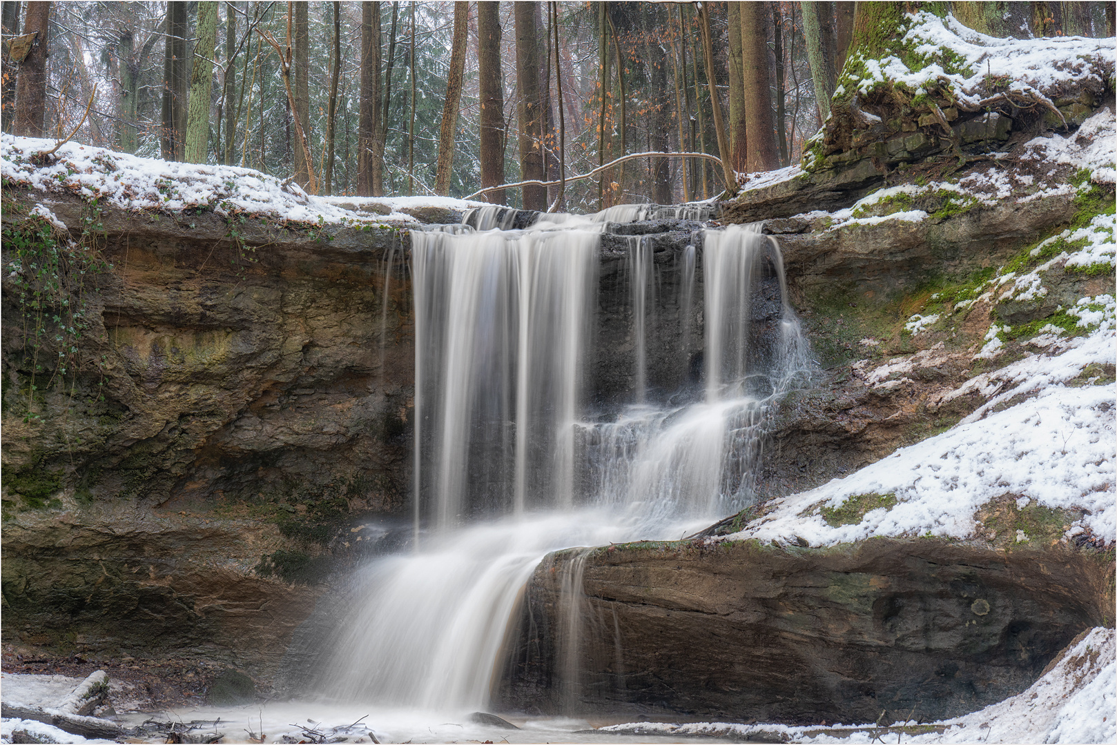 Klingender Wasserfall