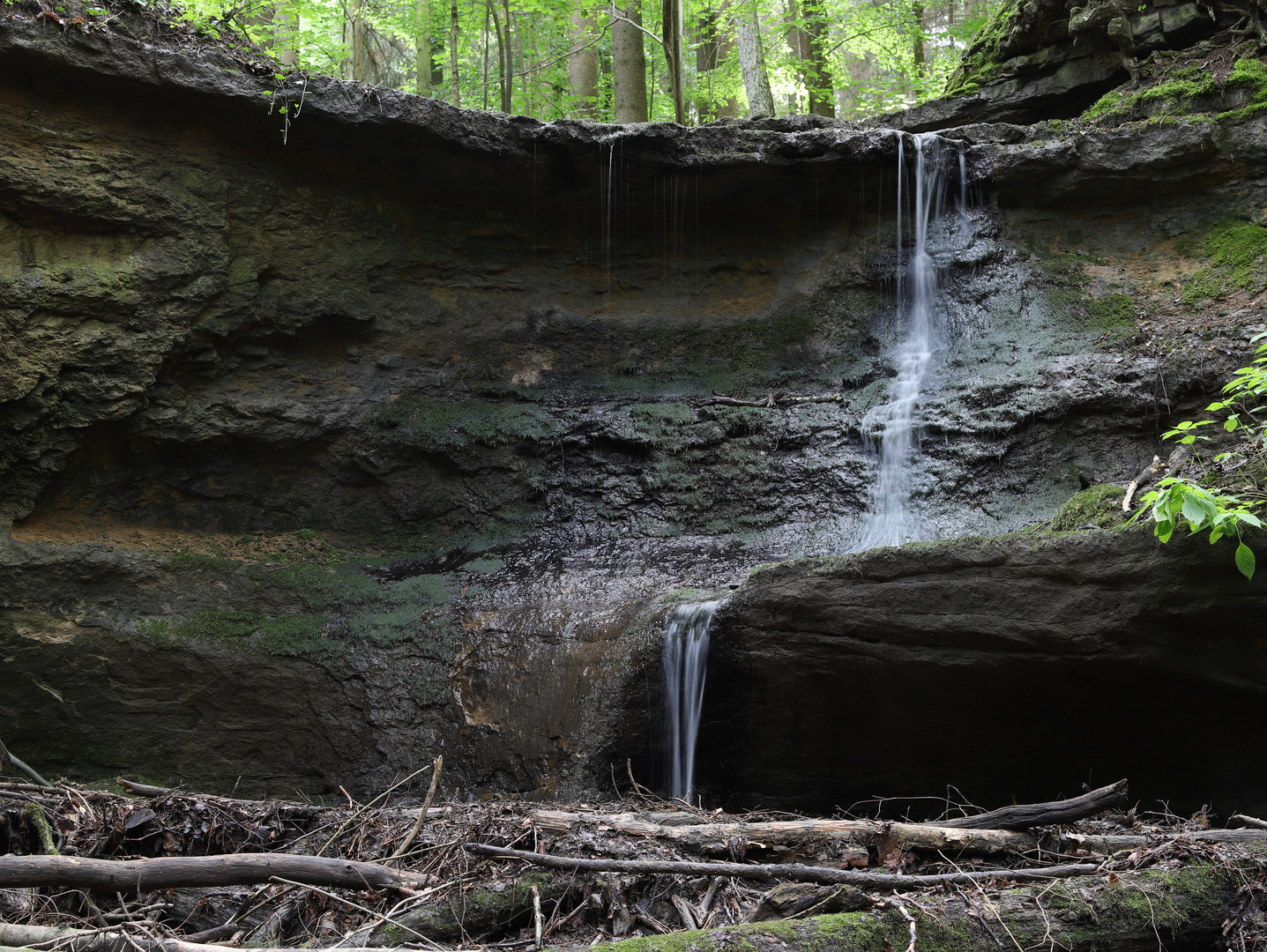 Klingender Wasserfall