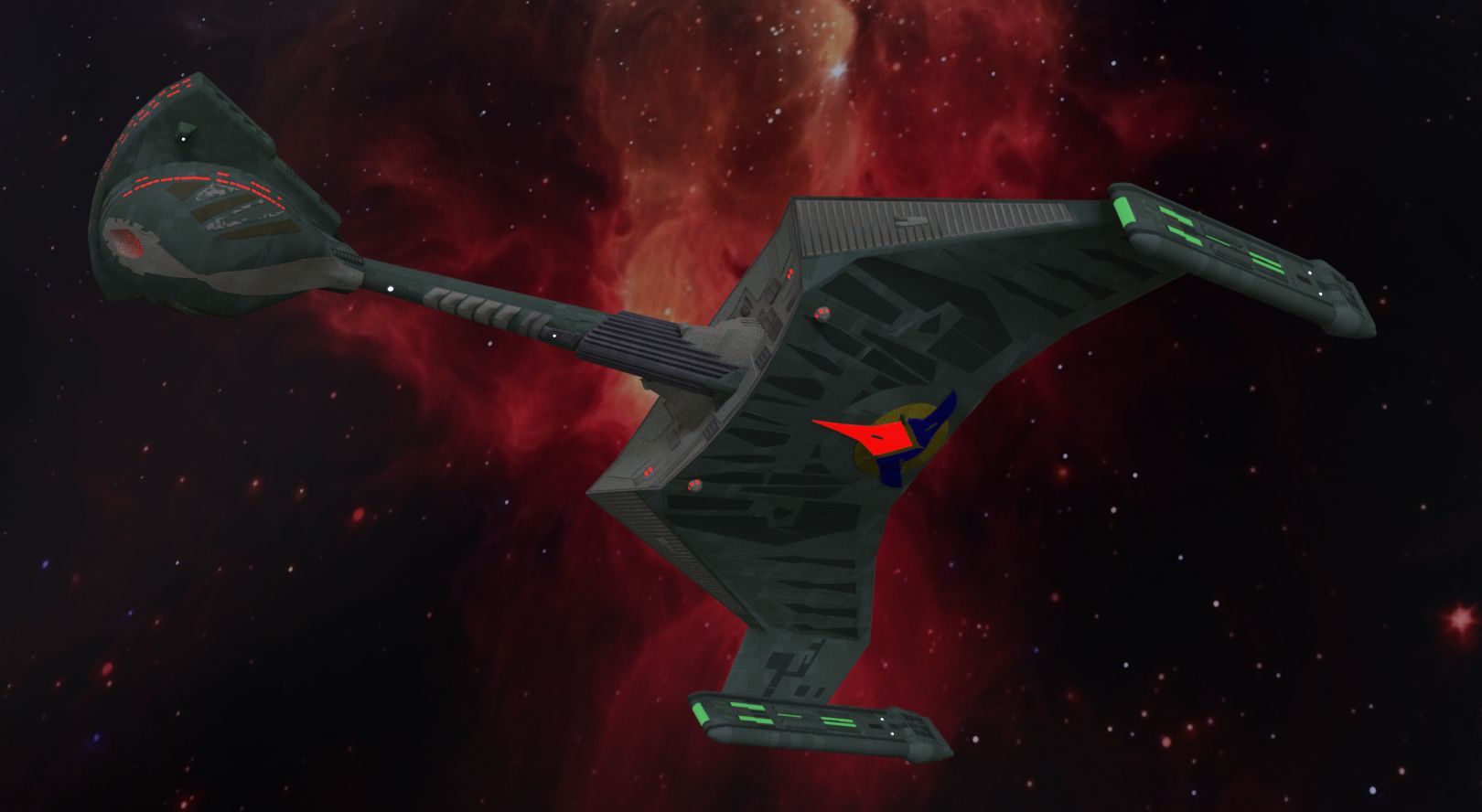 Klingon K't'inga class Battleship_02