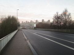 Klinikum Aachen im Morgengrau