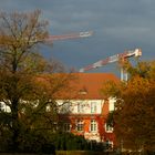 Klinikum eine Großbaustelle