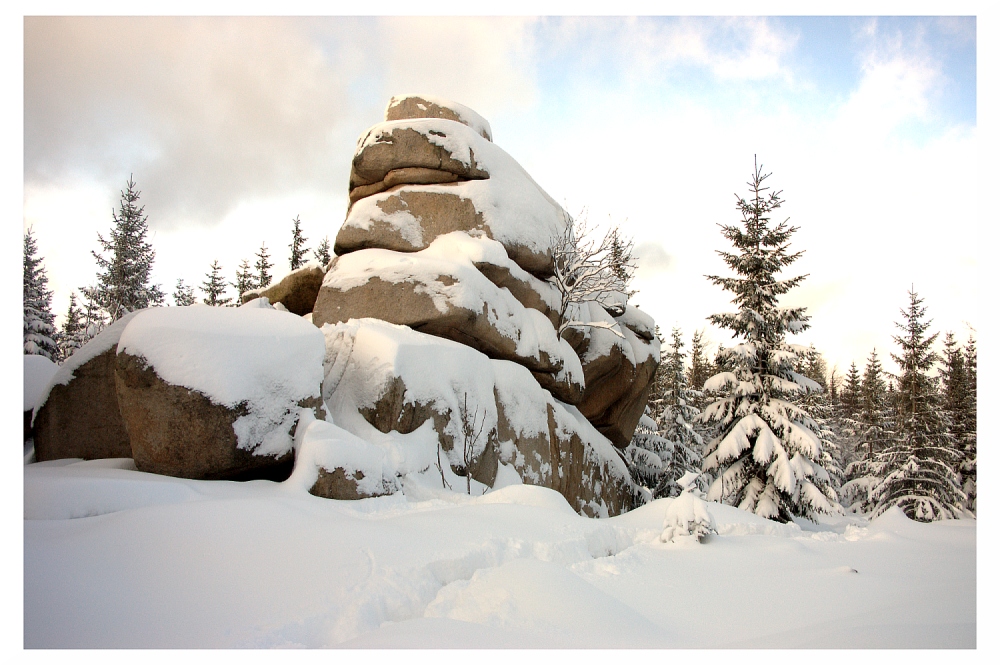 Klippe im Riesengebirge