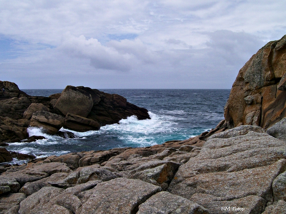 Klippen an der Atlantikküste