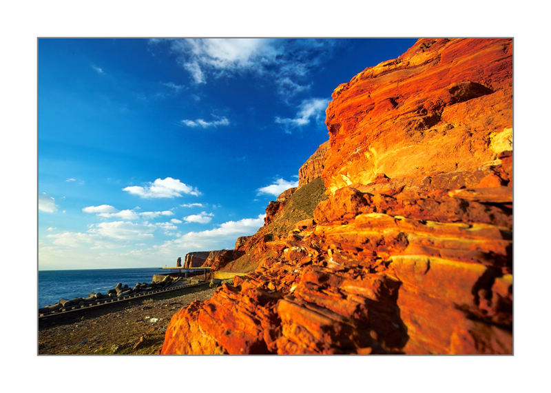 Klippen auf Helgoland