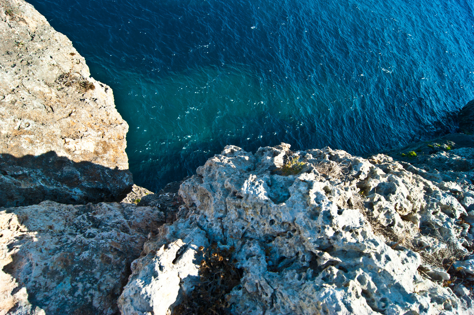 Klippen bei Porto Cristo