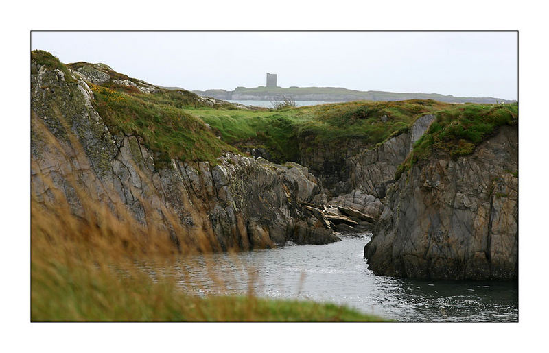 Klippen + Burg = Irland