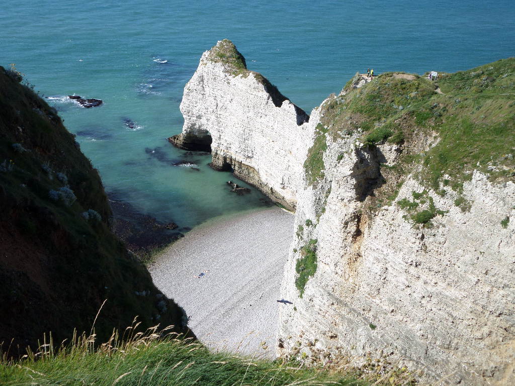 Klippen in der Normandie Etretat