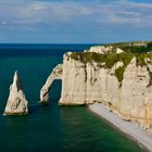 Klippen von Etretat Normandie 